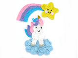 Unicorn set 1 crochet Applique Pattern -INSTANT DOWNLOAD