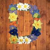 Crochet Alphabeth Uppercase Floral D Flower Letter Applique Pattern Lettering English version Instant PDF Download (Copy)