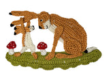 Rabbit crochet Applique - Homeartist