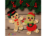Happy Gingerbread duo crochet Pattern -INSTANT DOWNLOAD
