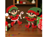 Happy Elf duo crochet Pattern -INSTANT DOWNLOAD