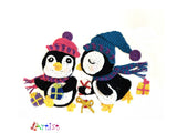 Happy Penguin duo crochet Pattern -INSTANT DOWNLOAD