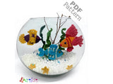 Aquarium Crochet Bundle Fish Pattern, Fishes Pattern  Instant PDF Download