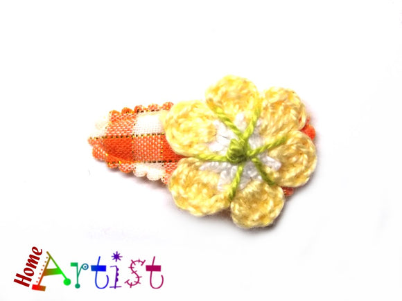 [Haarspange Blume]-[Haarspangen Haarklammer]-[HomeArtist]-[Haarschmuck]-[Haarclips]-[Baby]-Homeartist