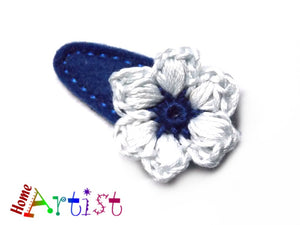 [Haarspange Blume]-[Haarspangen Haarklammer]-[HomeArtist]-[Haarschmuck]-[Haarclips]-[Baby]-Homeartist