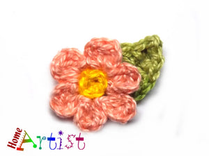 [Haarspange Blume]-[Haarspangen Haarklammer]-[HomeArtist]-[Haarschmuck]-[Haarclips]-[Baby]-Homeartist