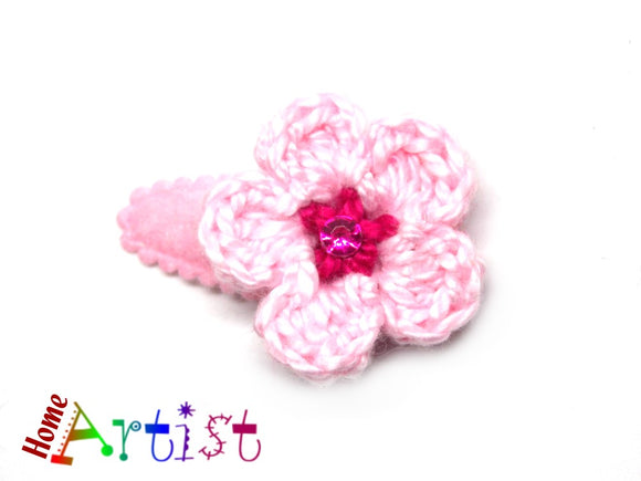 [Haarspange Blume]-[Haarspangen Haarklammer]-[HomeArtist]-[Haarschmuck]-[Haarclips]-[Baby]-Homeartist