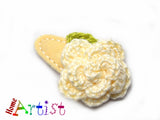 [Haarspange Blume]-[Haarspangen Haarklammer]-[HomeArtist]-[Haarschmuck]-[Haarclips]-[Baby]-Homeartist