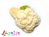 [Haarspange Blume]-[Haarspangen Haarklammer]-[HomeArtist]-[Haarschmuck]-[Haarclips]-[Baby]-Homeartist