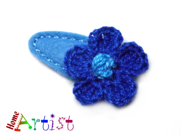 [Haarspange Blume]-[Haarspangen Haarklammer]-[HomeArtist]-[Haarschmuck]-[Haarclips]-[Baby]-Homeartist