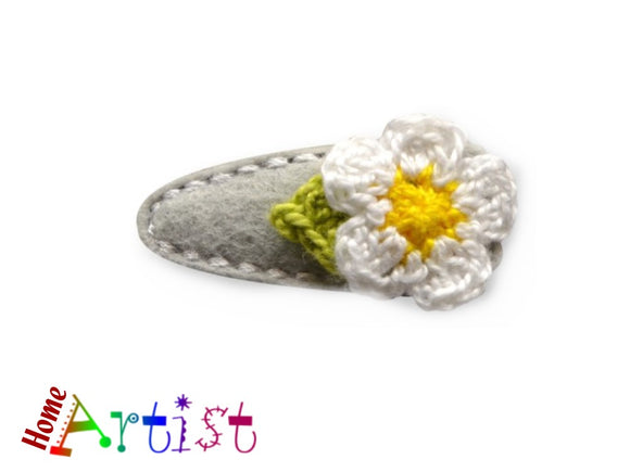 [Haarspange Blume]-[Haarspangen Haarklammer]-[HomeArtist]-[Haarschmuck]-[Haarclips]-[Baby]-Homeartist