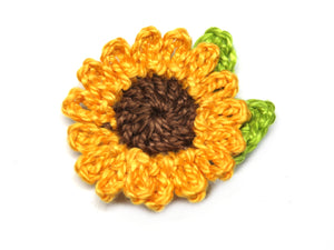 Sonnenblume Baby Blume Haarspange