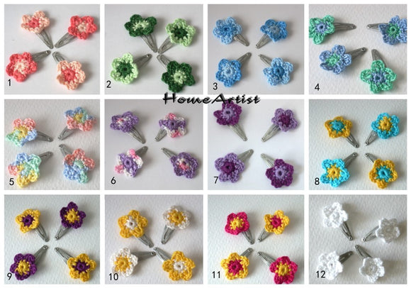 [Haarspange Blume]-[Haarspangen Haarklammer]-[HomeArtist]-[Haarschmuck]-[Haarclips]-[Baby]-Homeartist