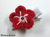[Haarspange Blume]-[Haarspangen Haarklammer]-[HomeArtist]-[Haarschmuck]-[Haarclips]-[Baby]-Homeartist
