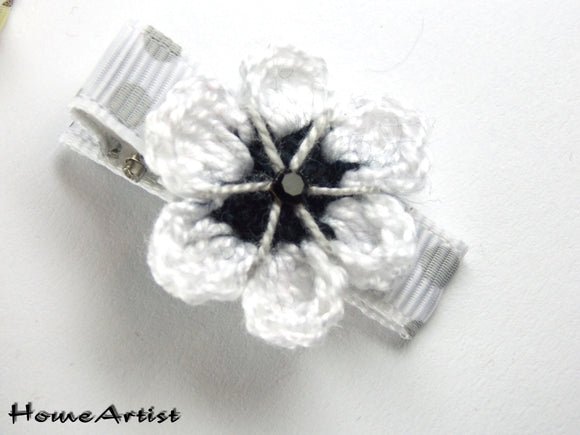 [Haarspange Blume]-[Haarspangen Haarklammer]-[HomeArtist]-[Haarschmuck]-[Haarclips]-[Baby]-Homeartist