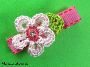 [Haarspange Blume]-[Haarspangen Haarklammer]-[HomeArtist]-[Haarschmuck]-[Haarclips]-[Baby]-Homeartist