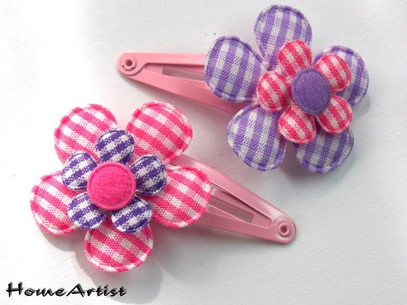 Haarspange Blume Spange 3-4cm - zum auswählen - Homeartist Haarspangen Kinder Babys