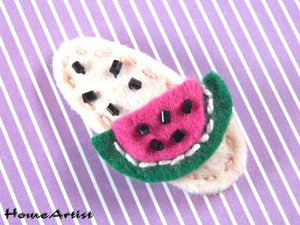 Haarspange Wassermelone 4cm-Homeartist