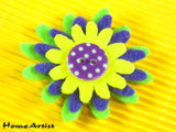 [Haarspange Blume]-[Haarspangen Haarklammer]-[HomeArtist]-[Haarschmuck]-[Haarclips]-[Baby]-Homeartist