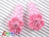 [Haarspange Blume]-[Haarspangen Haarklammer]-[HomeArtist]-[Haarschmuck]-[Haarclips]-[Baby]-Homeartist