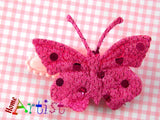 Schmetterling Haarspange 3-4cm - freie Farbwahl - Homeartist Haarspangen Kinder Babys