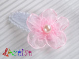 Blume baby Haarspange -  freie Farbwahl - Homeartist Haarspangen Kinder Babys