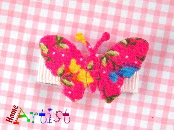 Schmetterling Haarspange 3-4cm - freie Farbwahl - Homeartist Haarspangen Kinder Babys