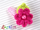 [Haarspange Blume]-[Haarspangen Haarklammer]-[HomeArtist]-[Haarschmuck]-[Haarclips]-[Baby]-Homeartist