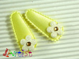 [Haarspange Blume]-[Haarspangen Haarklammer]-[HomeArtist]-[Haarschmuck]-[Haarclips]-[Baby]-Homeartist