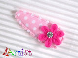 [Haarspange Blume]-[Haarspangen Haarklammer]-[HomeArtist]-[Haarschmuck]-[Haarclips]-[Baby]-Homeartist