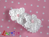 [Haarspange Blume]-[Haarspangen Haarklammer]-[HomeArtist]-[Haarschmuck]-[Haarclips]-[Baby]-Homeartist