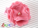 Haarspange Rose 4cm - freie Farbwahl-Homeartist