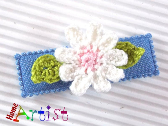 [Haarspange Blume]-[Haarspangen Haarklammer]-[HomeArtist]-[Haarschmuck]-[Haarclips]-[Baby]-Homeartist