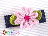 [Haarspange Blume]-[Haarspangen Haarklammer]-[HomeArtist]-[Haarschmuck]-[Haarclips]-[Baby]-Homeartist