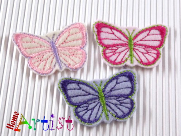 Filzapplikation Schmetterling - Freie Farbwahl-Homeartist