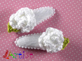 [Haarspange Blume]-[Haarspangen Haarklammer]-[HomeArtist]-[Haarschmuck]-[Haarclips]-[Baby]-Homeartist