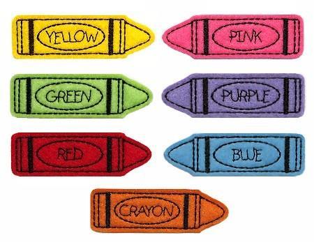 Haarspange Crayon Buntstift 5cm - freie Farbwahl-Homeartist