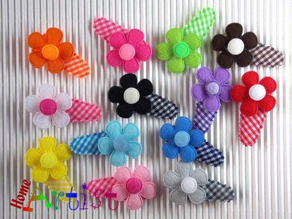 [Haarspange Blume]-[Haarspangen Haarklammer]-[HomeArtist]-[Haarschmuck]-[Haarclips]-[Baby]-Homeartist