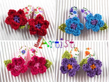 [Haarspange Blume]-[Haarspangen Haarklammer]-[HomeArtist]-[Haarschmuck]-[Haarclips]-[Baby]-Homeartist