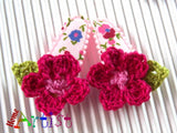 [Haarspange Blume]-[Haarspangen Haarklammer]-[HomeArtist]-[Haarschmuck]-[Haarclips]-[Baby]-Homeartist