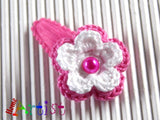 [Haarspange Blume]-[Haarspangen Haarklammer]-[HomeArtist]-[Haarschmuck]-[Haarclips]-[Baby]-Homeartist