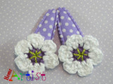 [Haarspange Blume]-[Haarspangen Haarklammer]-[HomeArtist]-[Haarschmuck]-[Haarclips]-[Baby]-Homeartist