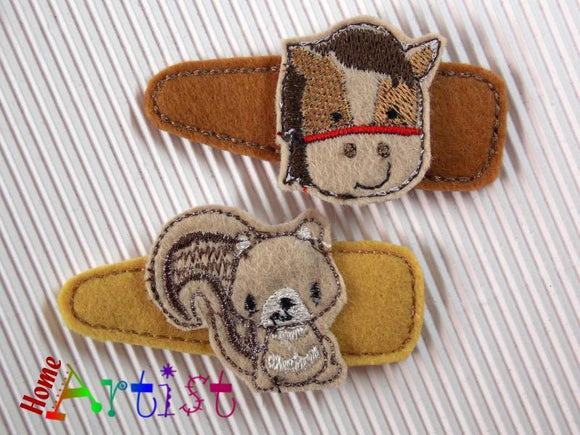 Haarspange Pony Spange 5cm - zum auswählen-Homeartist