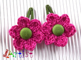 [Haarspange Blume]-[Haarspangen Haarklammer]-[HomeArtist]-[Haarschmuck]-[Haarclips]-[Baby]-Homeartist