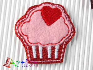 Cupcake Muffin Haarspange 4cm - freie Farbwahl-Homeartist