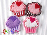 Cupcake Muffin Haarspange 4cm - freie Farbwahl-Homeartist