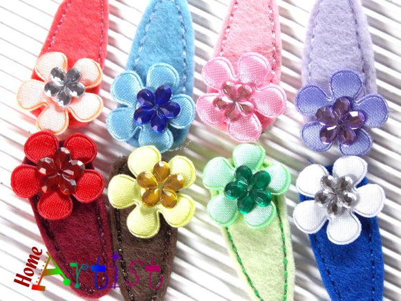 [Haarspange Blume]-[Haarspangen Haarklammer]-[HomeArtist]-[Haarschmuck]-[Haarclips]-[Baby]-Homeartist