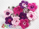 [Haarspange Blume]-[Haarspangen Haarklammer]-[HomeArtist]-[Haarschmuck]-[Haarclips]-[Baby]-Homeartist