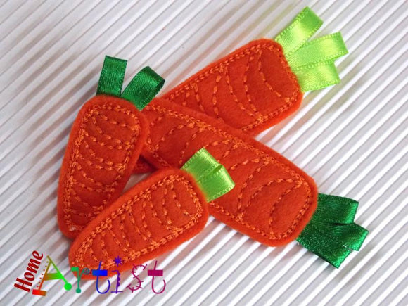 Karotte Möhren Haarspange 3-4 cm 5cm - freie Farbwahl-Homeartist