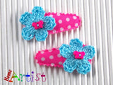 [Haarspange Blume]-[Haarspangen Haarklammer]-[HomeArtist]-[Haarschmuck]-[Haarclips]-[Baby]-Homeartist